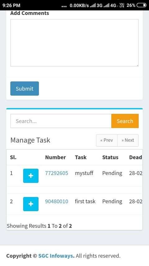 ODM-Todoist स्क्रीनशॉट 4
