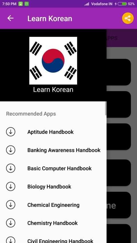 Learn Korean screenshot 1