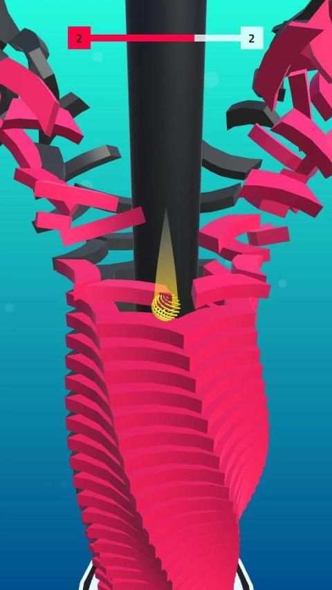 Stack Ball 3D - Fire Ball screenshot 7