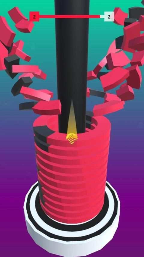 Stack Ball 3D - Fire Ball screenshot 4