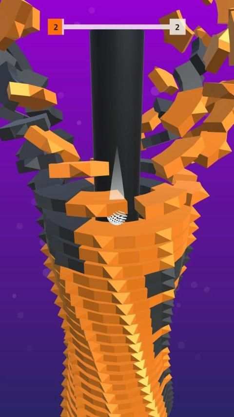 Stack Ball 3D - Fire Ball screenshot 5