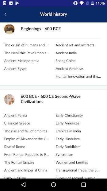 Full World History screenshot 2