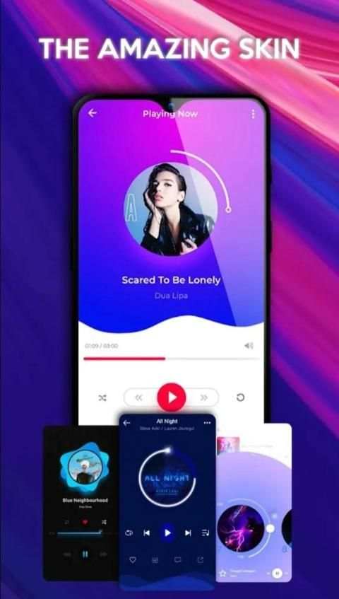 Music Player Style Oppo F9 Pro Free Music 2019 screenshot 3