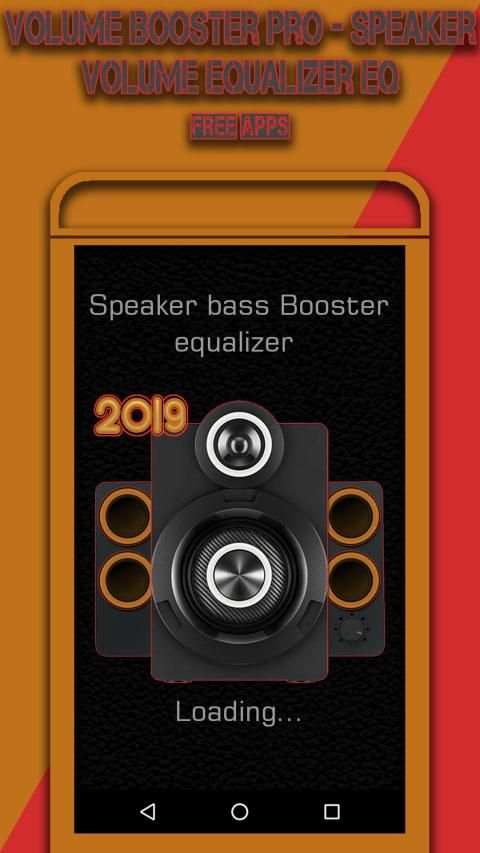 Volume Booster Pro - Speaker Volume Equalizer EQ screenshot 1