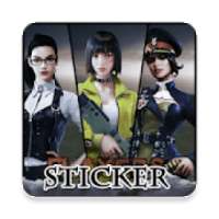 Stikers Free Fire Battlegrounds Packs