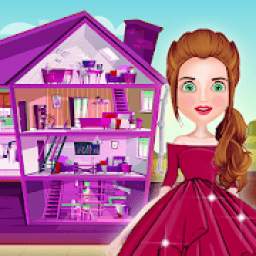 Baby doll house decoration game