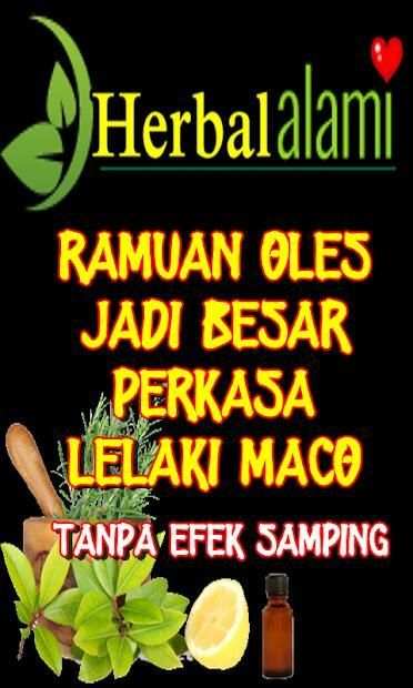 Obat Oles Pembesar Racikan Sendiri Tanpa Efek screenshot 1