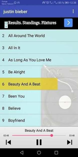 Justin Bieber Songs screenshot 2