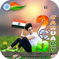 Happy Republic Day Photo frame - New Version