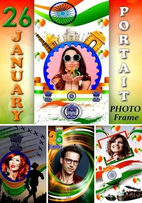 Republic Day - 26 January Photo Frame 2019 स्क्रीनशॉट 1