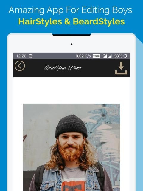 Boys HairStyle Photo Editor screenshot 3