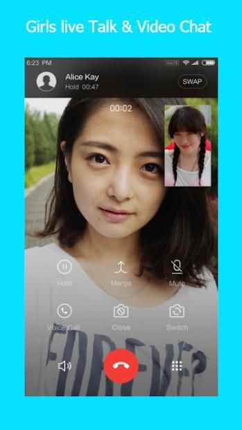 Girls - Live Video Talk, Audio & Text Messenger screenshot 4