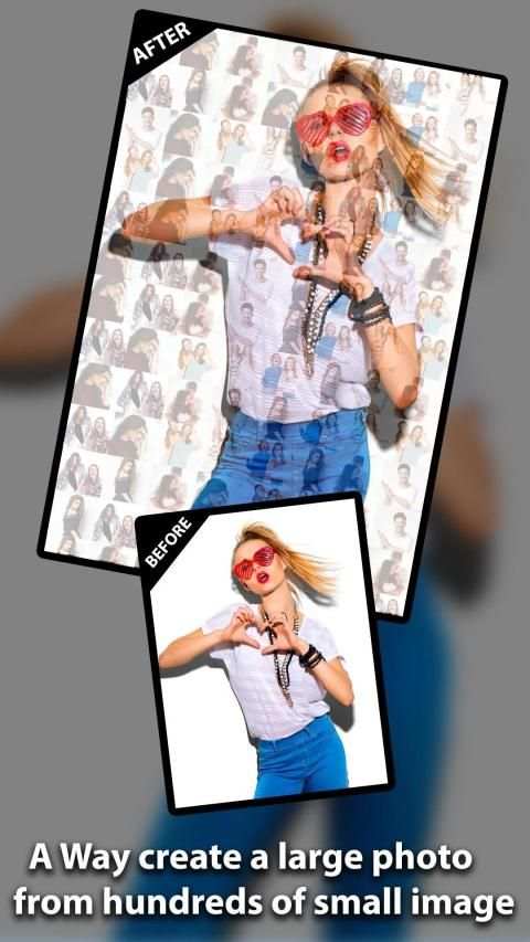 Mosaic Amazing Photo Editor : Mosaic Pic Effect screenshot 3