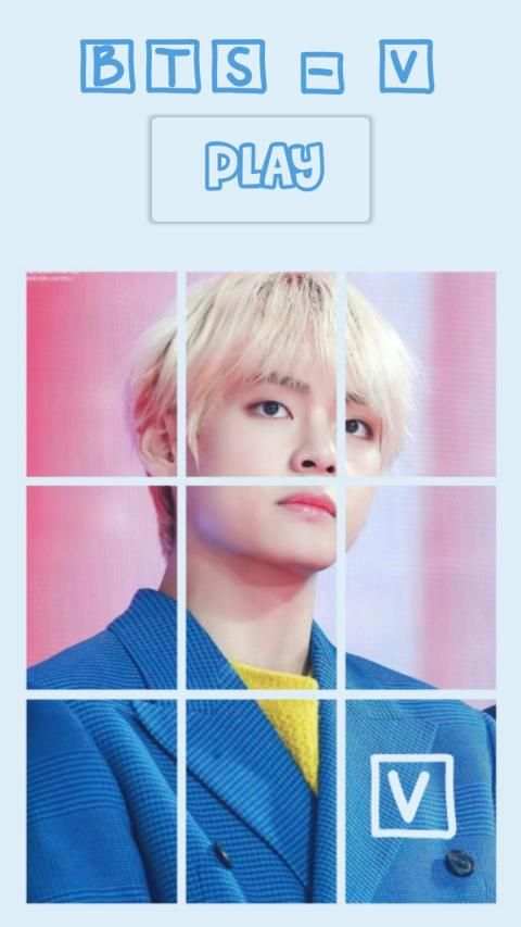 BTS [V] Puzzle Game screenshot 7
