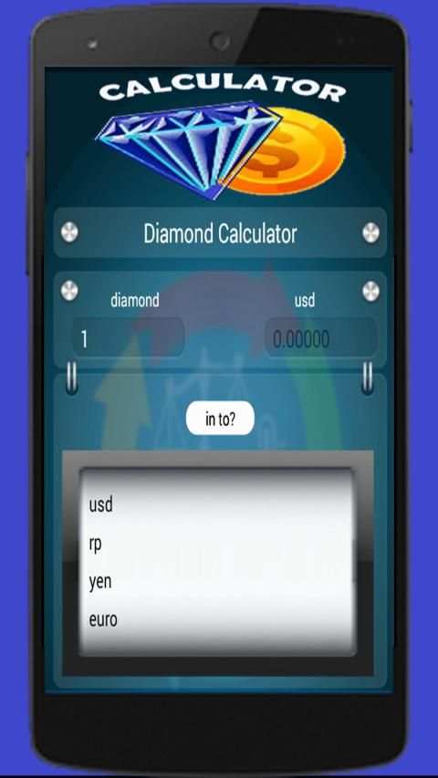 FFcalc - Calculate Free Fire*Diamond स्क्रीनशॉट 3