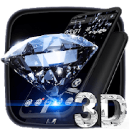 3D Diamond Luxury Launcher Theme* आइकन