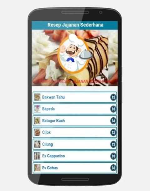 Resep Jajanan Sederhana screenshot 1