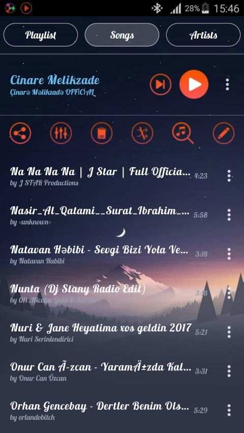 BlackPlayer Music Player स्क्रीनशॉट 10