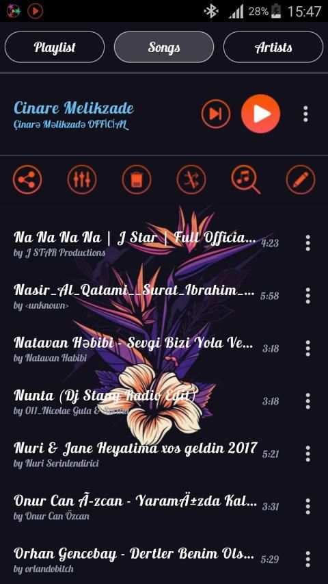 BlackPlayer Music Player स्क्रीनशॉट 13