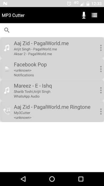 Mp3 Song cutter joiner mixer merger स्क्रीनशॉट 2