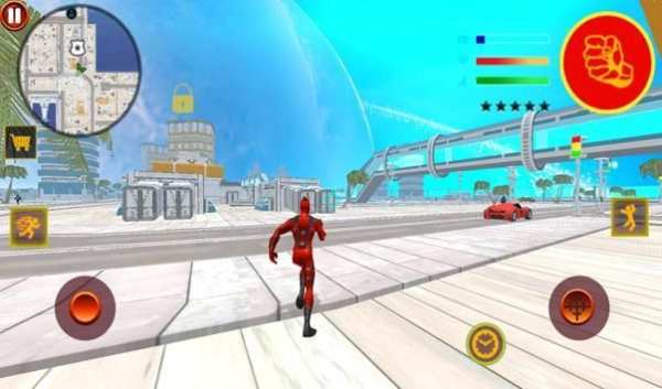 Grand Light Speed Robot : Superhero Fight स्क्रीनशॉट 1