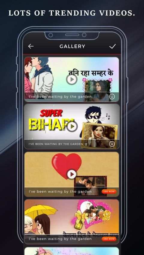 My Photo Bihari lyrical video Status Maker screenshot 2