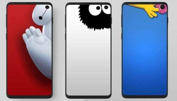 S10 Wallpapers - Punch Wole Wallpapers screenshot 1