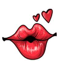 Sexy Lips Kiss Stickers for WhatsApp,WAStickerApps