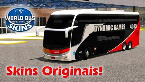 Skins World Bus Driving Simulator screenshot 1