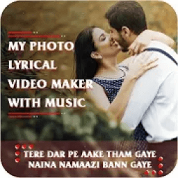 Lyrical Video Status Maker With Music-Video maker आइकन