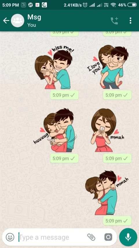 Love, Valentines Stickers - WhatsApp WAStickerApps screenshot 2