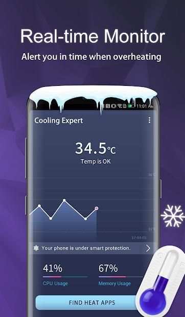 Cooling Expert -❄️Cool down CPU & *Optimize Phone screenshot 2