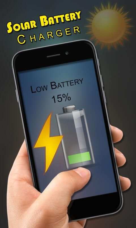 Solar Battery Fast Charger Prank screenshot 2