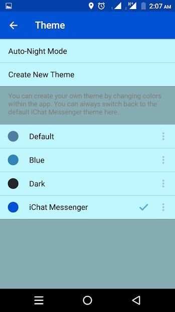 iChat Messenger स्क्रीनशॉट 1