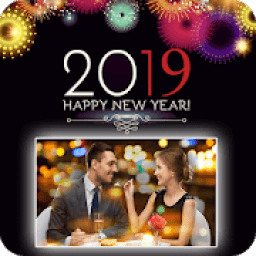 2019 New year photo frame أيقونة