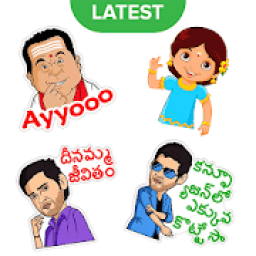 Telugu Stickers for Whatsapp - New Telugu Stickers icon