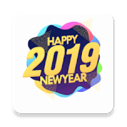ikon Happy New Year 2019 WhatsAppStickers WAStickerApps