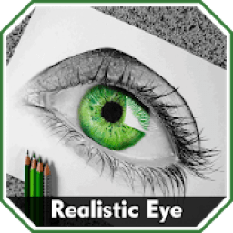 How to Draw Realistic Eye Step by Step Offline आइकन