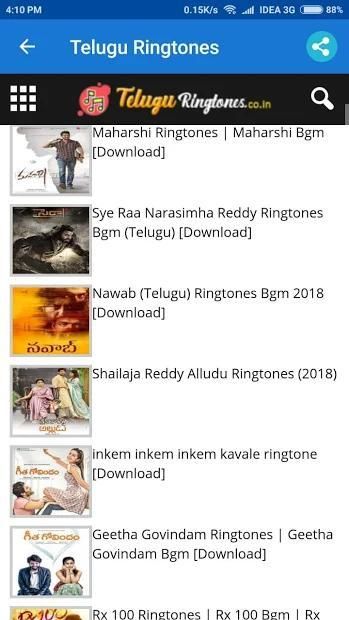 Telugu Best Ringtone (Download link 👇) | Tamil Love Bgm Ringtone | Love  Ringtone Download - YouTube