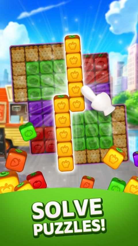 Panda Chef Blast - Match & Crush screenshot 1