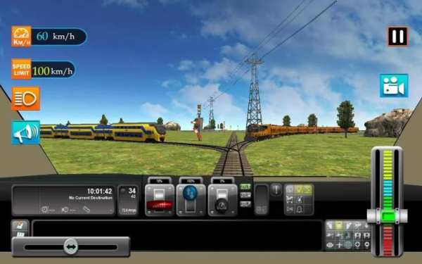 Passenger Train Sim Free Game 2019 स्क्रीनशॉट 3