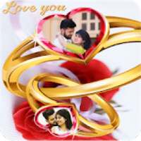 Lovely Ring Photo Frame on 9Apps