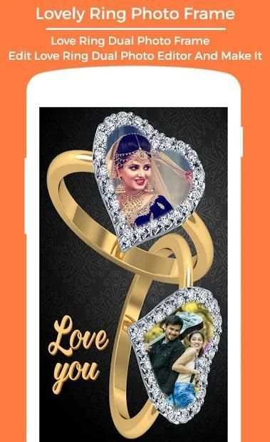 Lovely Ring Photo Frame 2 تصوير الشاشة