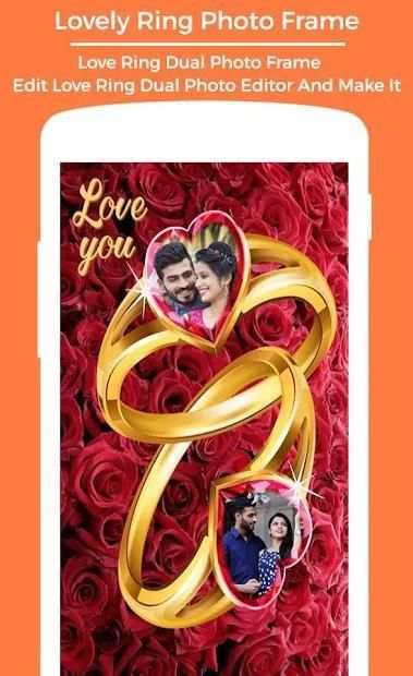 Lovely Ring Photo Frame 1 تصوير الشاشة