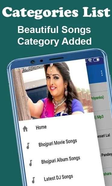 Bhojpuri Gaana App - Bhojpuri Video Songs स्क्रीनशॉट 2