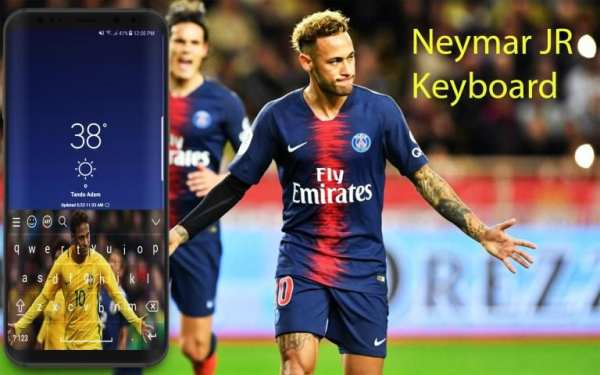 NeymarJr Keyboard Theme 2019 स्क्रीनशॉट 8
