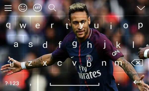 NeymarJr Keyboard Theme 2019 स्क्रीनशॉट 5