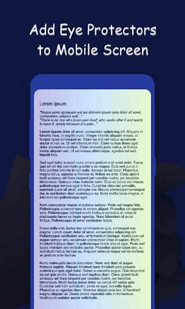Eye Protector - Blue Light Filter & Vision Test screenshot 2