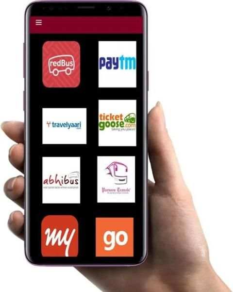 Online Bus Booking स्क्रीनशॉट 1