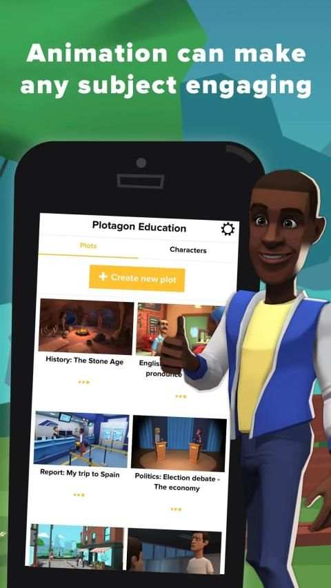 Plotagon Education स्क्रीनशॉट 13
